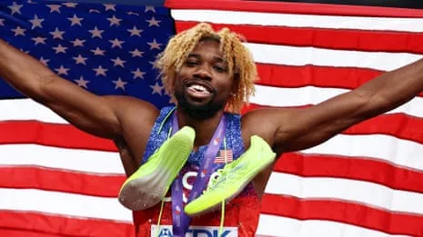 Lyles Vows to Outdo Bolt's Trophy Collection After Fourth 200-meter Gold